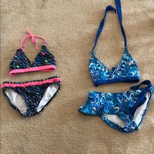 Two Justice Bathing suits
